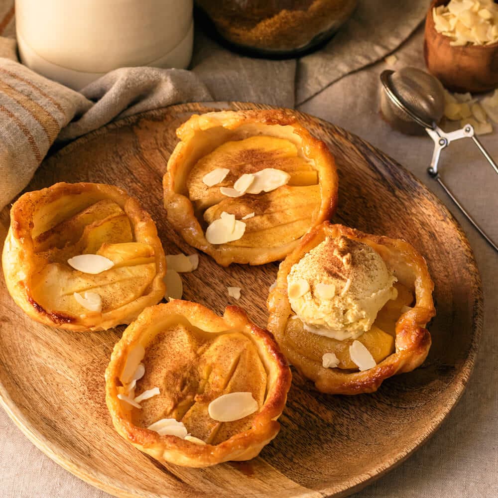Mini tartaletas de manzana en Cecofry