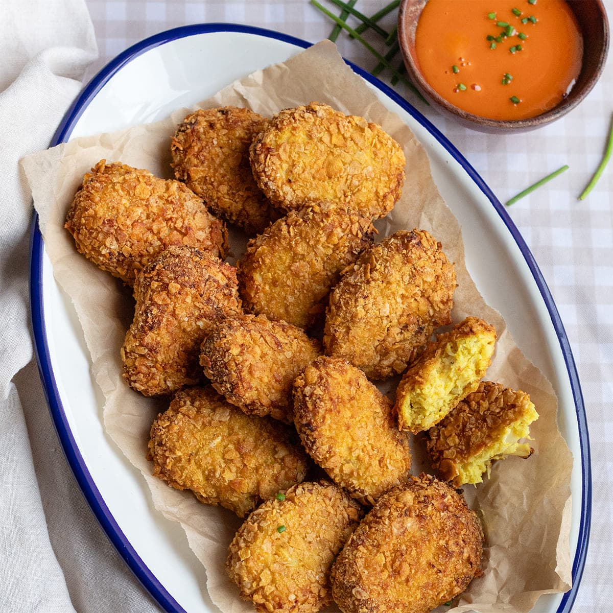 Nuggets de coliflor en Cecofry
