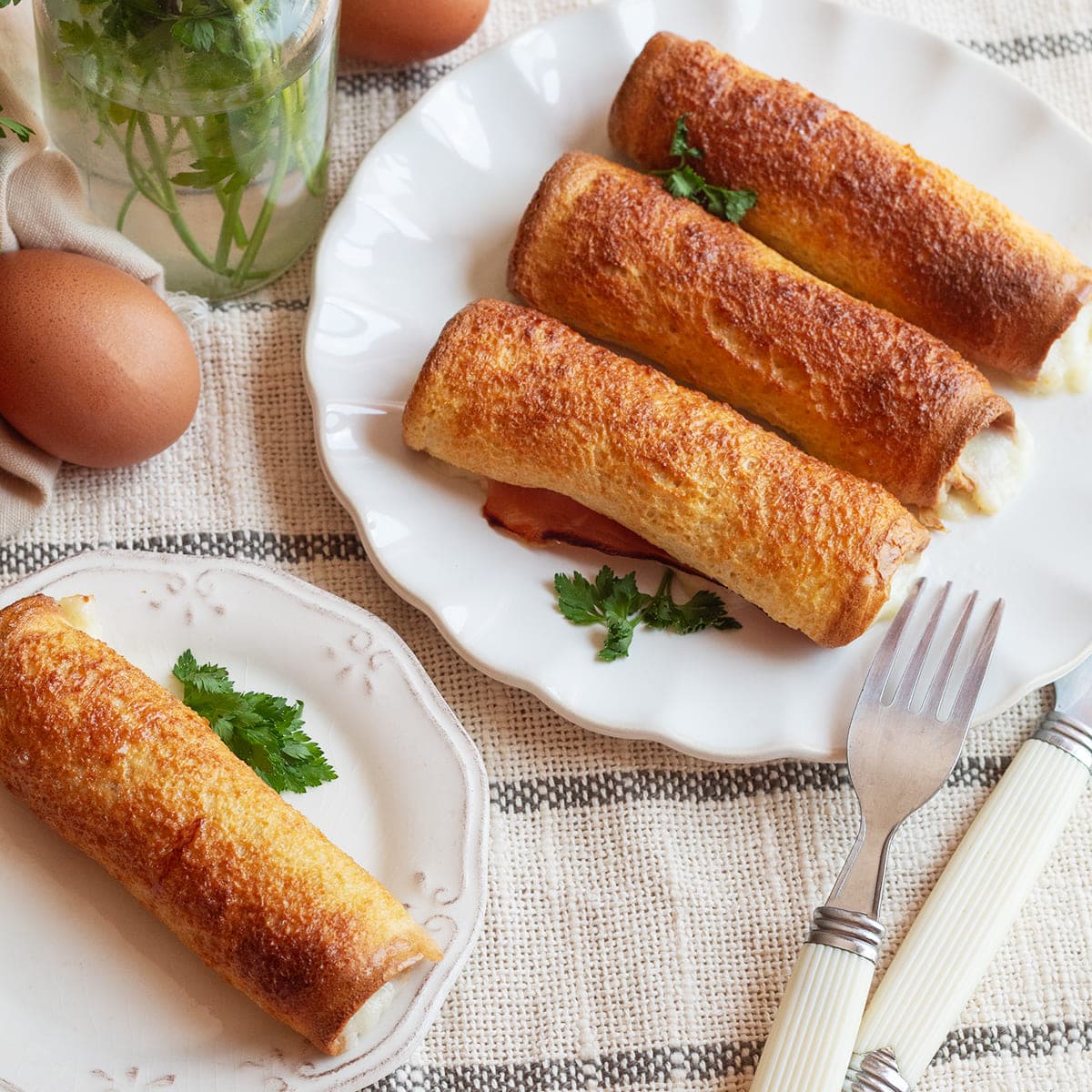 Rollitos de sandwich mixto en Cecofry