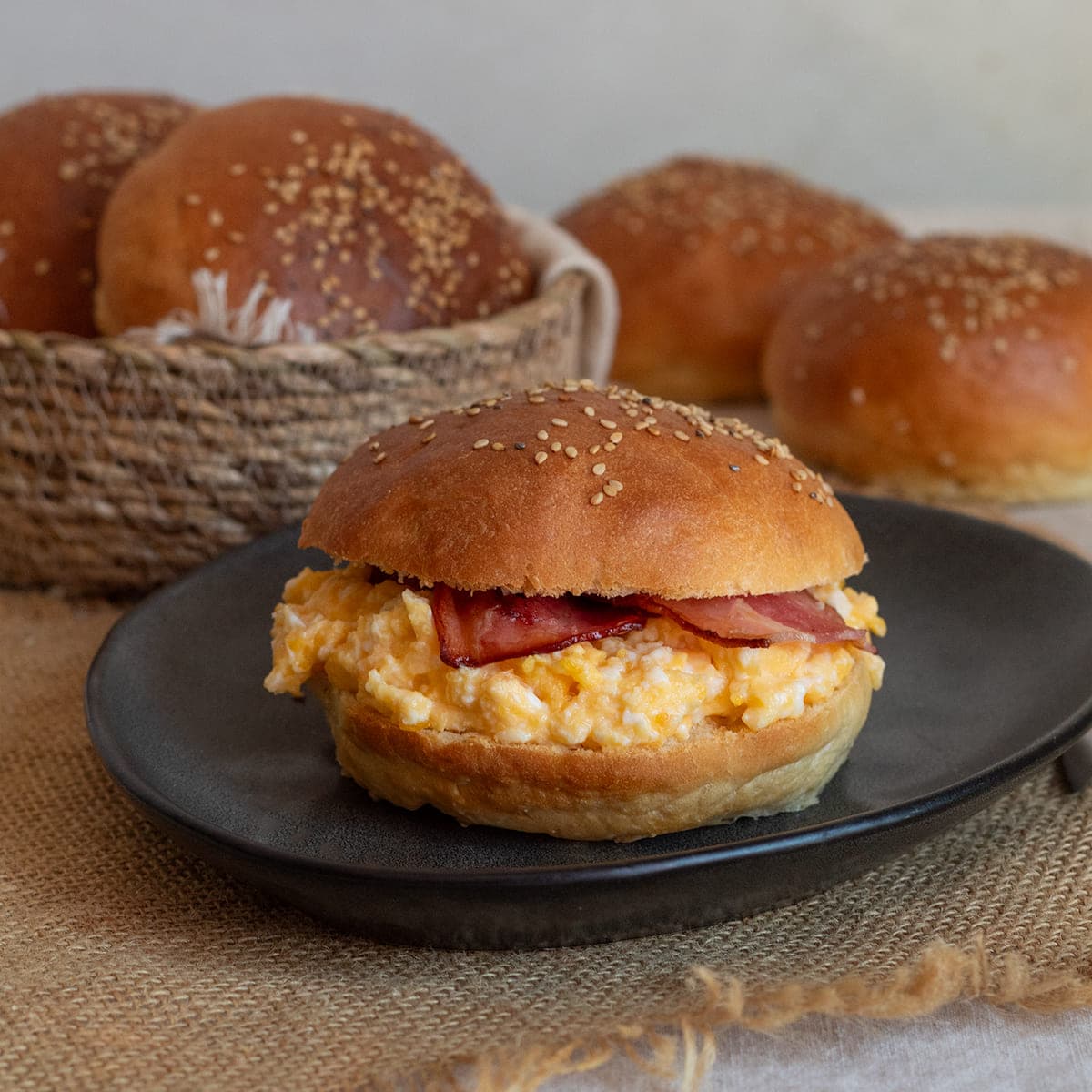 Pan brioche para hamburguesas en Cecofry